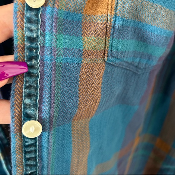 Lucky Brand | Bungalow Plaid Flannel Shirt - Picture 10 of 15